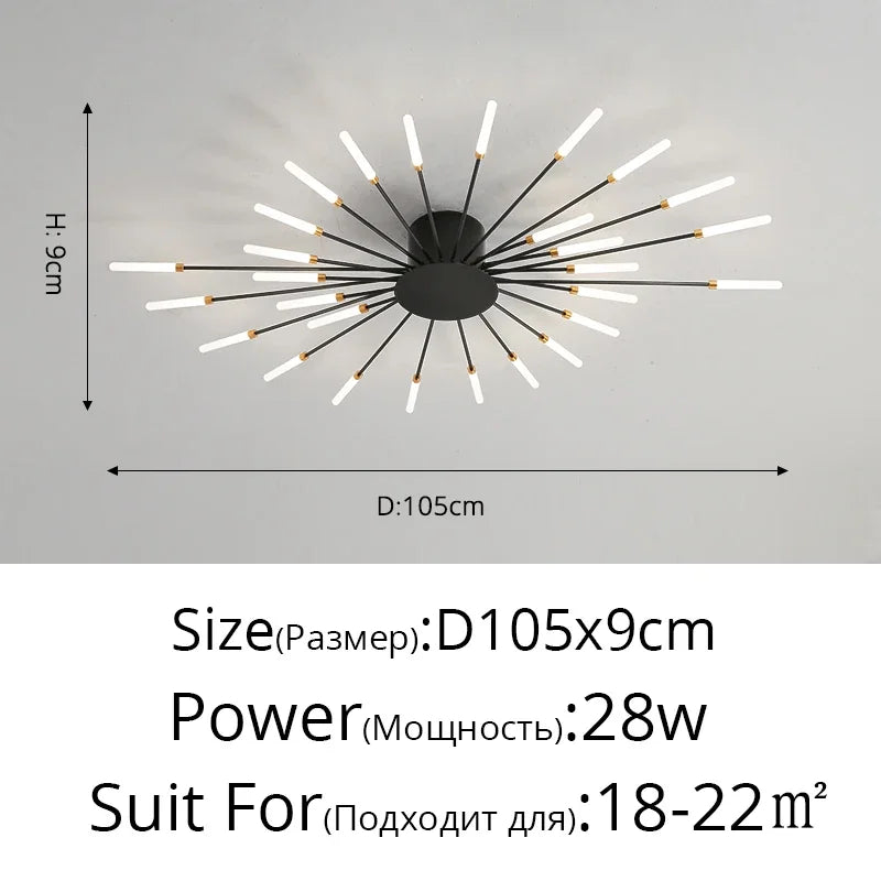 Modern LED Ceiling Chandelier Lights