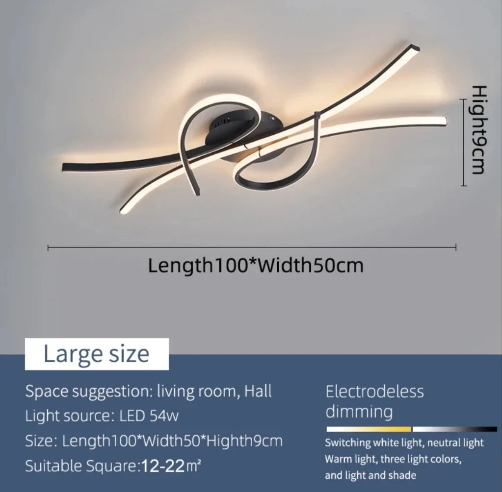 Modern Aisle Led Ceiling Lamp