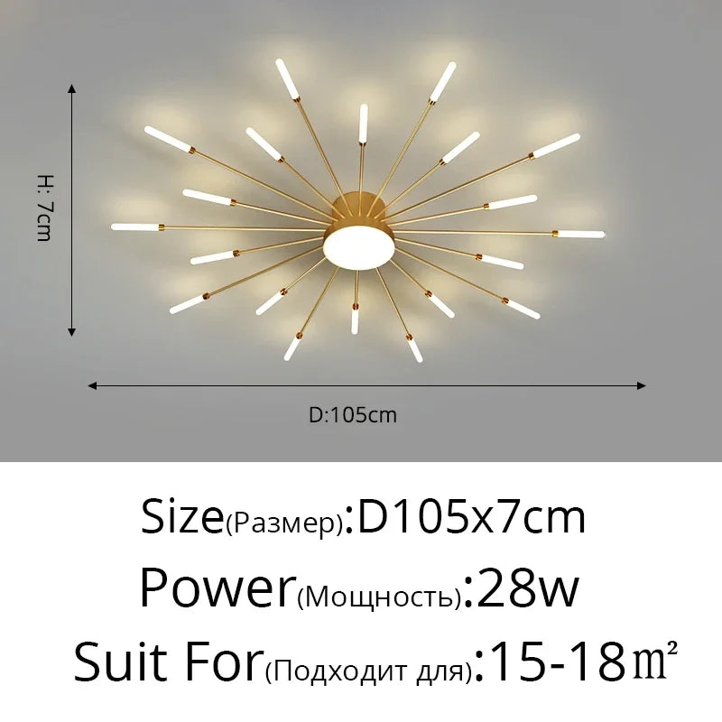 Modern LED Ceiling Chandelier Lights