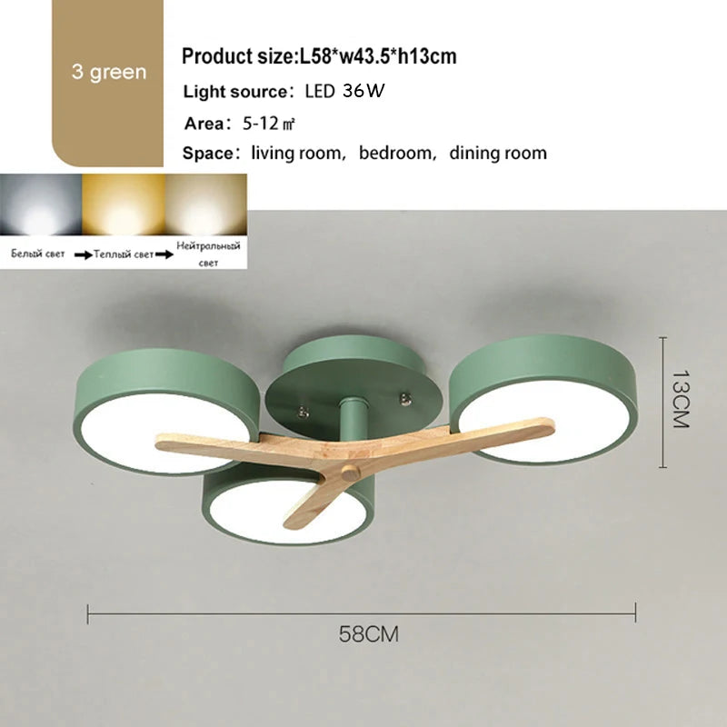 Contemporary LED Ceiling Chandelier