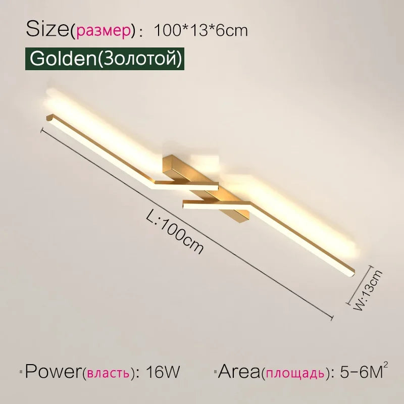 Modern Aisle Led Ceiling Lamp