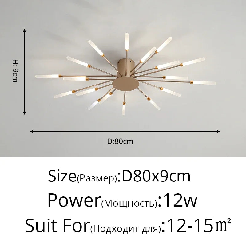 Modern LED Ceiling Chandelier Lights