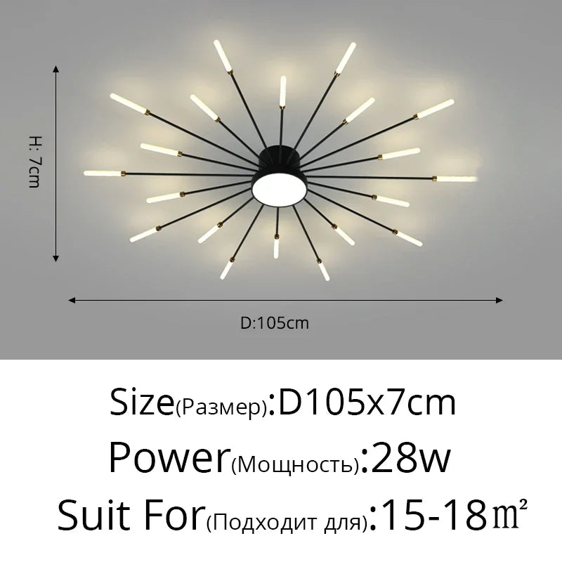 Modern LED Ceiling Chandelier Lights