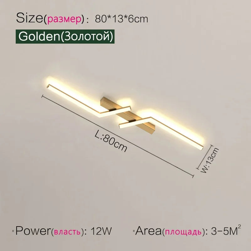 Modern Aisle Led Ceiling Lamp