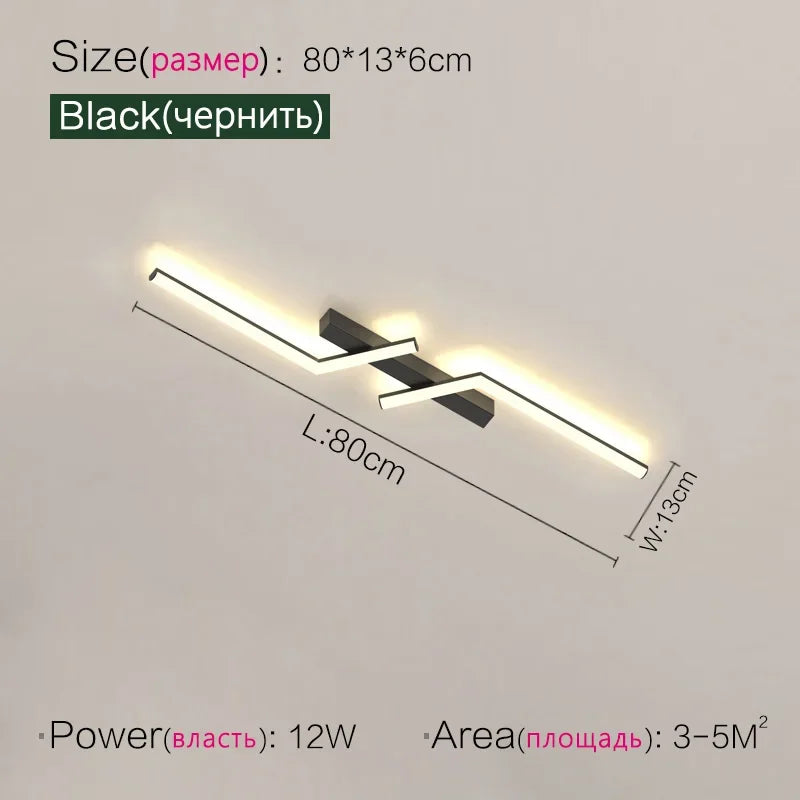 Modern Aisle Led Ceiling Lamp