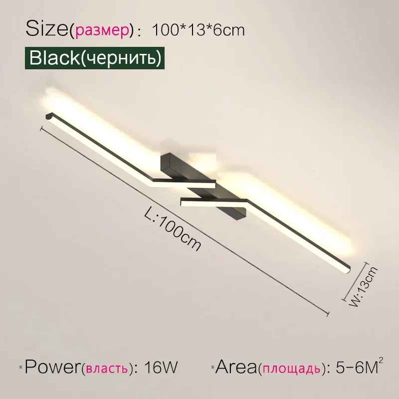 Modern Aisle Led Ceiling Lamp