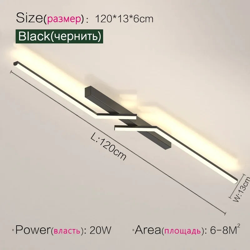 Modern Aisle Led Ceiling Lamp