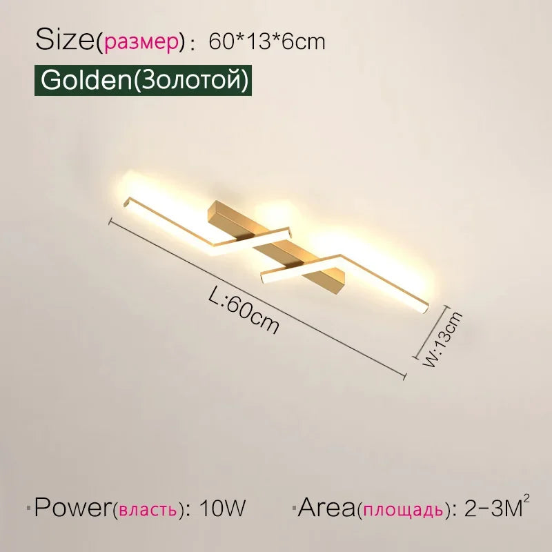 Modern Aisle Led Ceiling Lamp