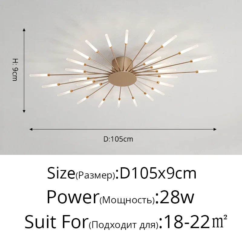 Modern LED Ceiling Chandelier Lights