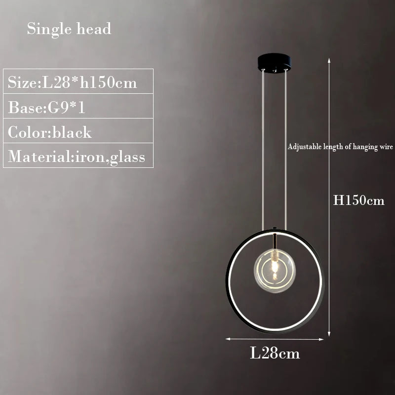 Modern Bedroom LED Lamp