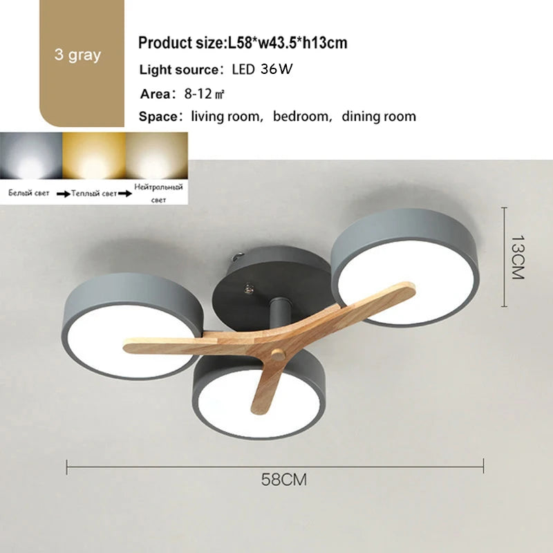 Contemporary LED Ceiling Chandelier