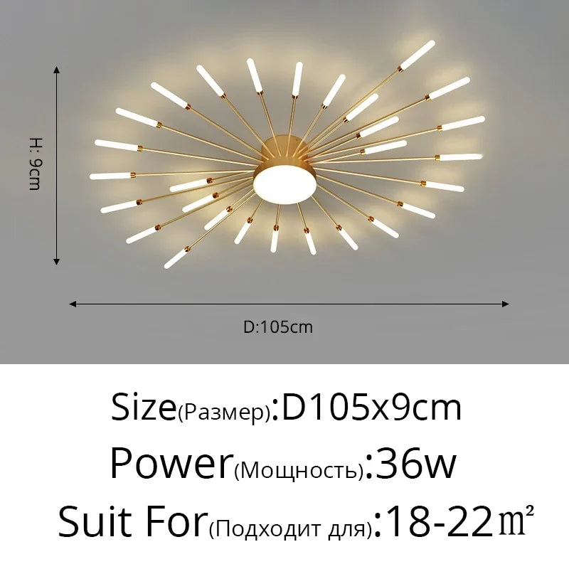 Modern LED Ceiling Chandelier Lights