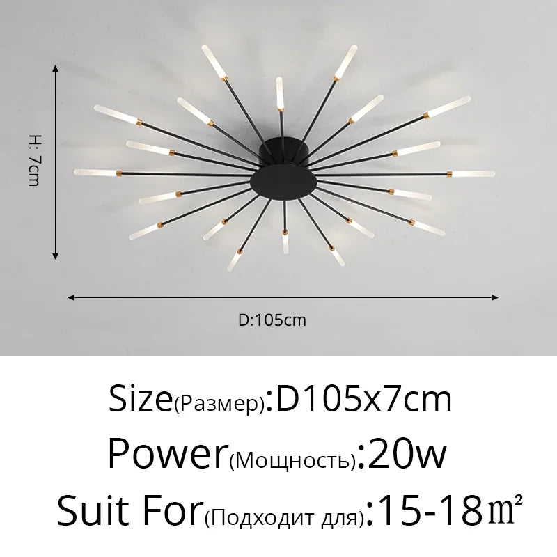 Modern LED Ceiling Chandelier Lights
