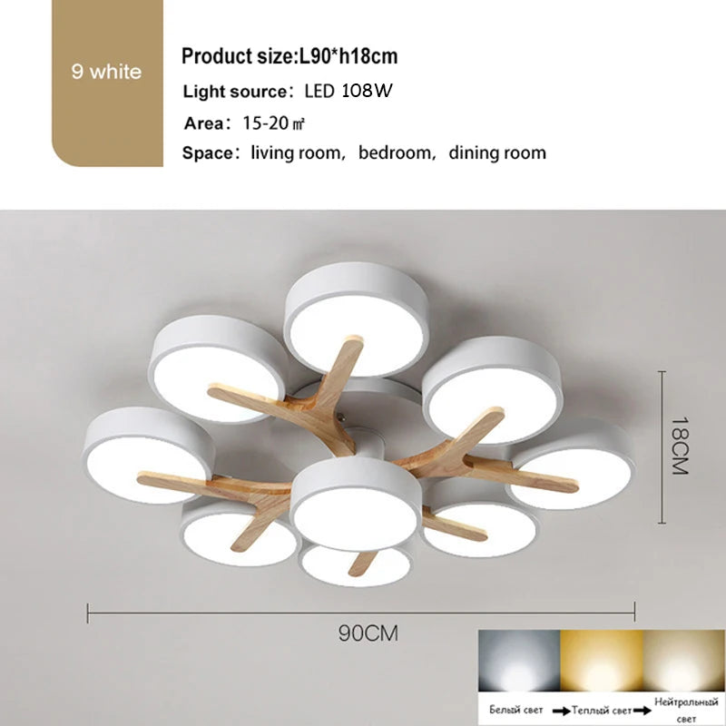 Contemporary LED Ceiling Chandelier