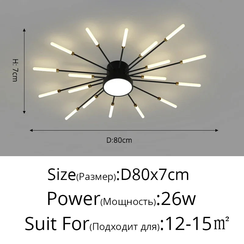 Modern LED Ceiling Chandelier Lights