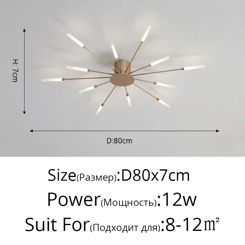 Modern LED Ceiling Chandelier Lights