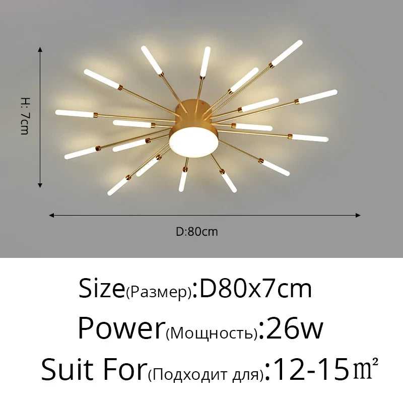 Modern LED Ceiling Chandelier Lights