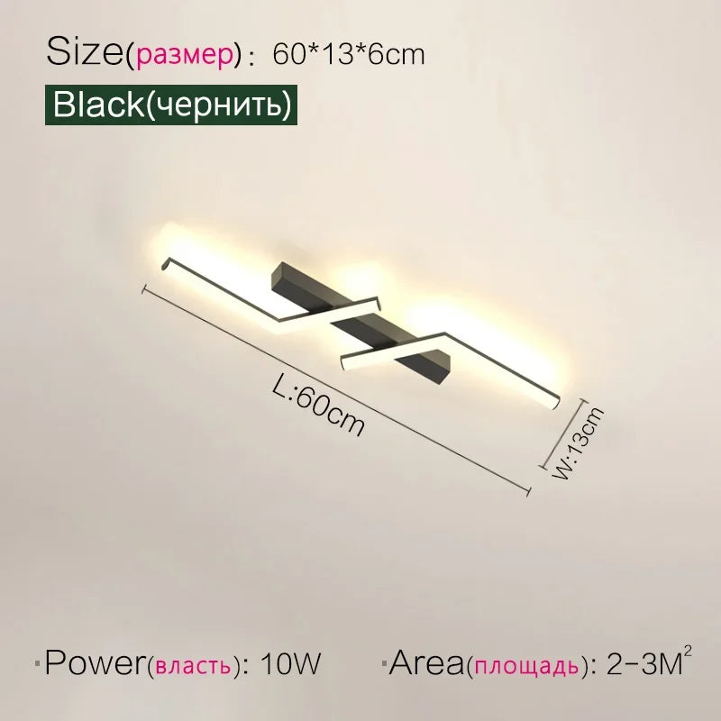 Modern Aisle Led Ceiling Lamp