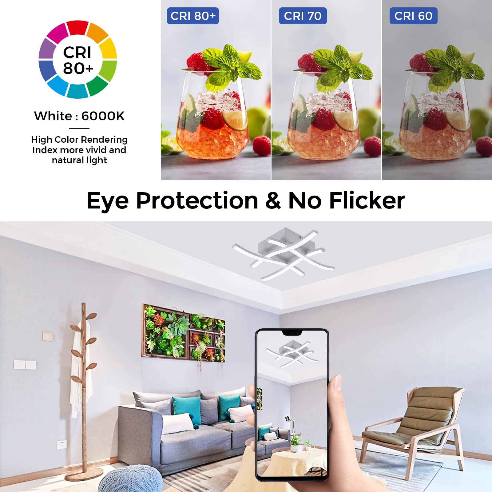 24W Modern LED Ceiling Lights