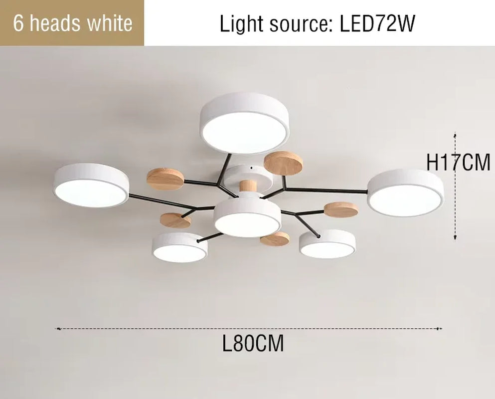 Contemporary LED Ceiling Chandelier